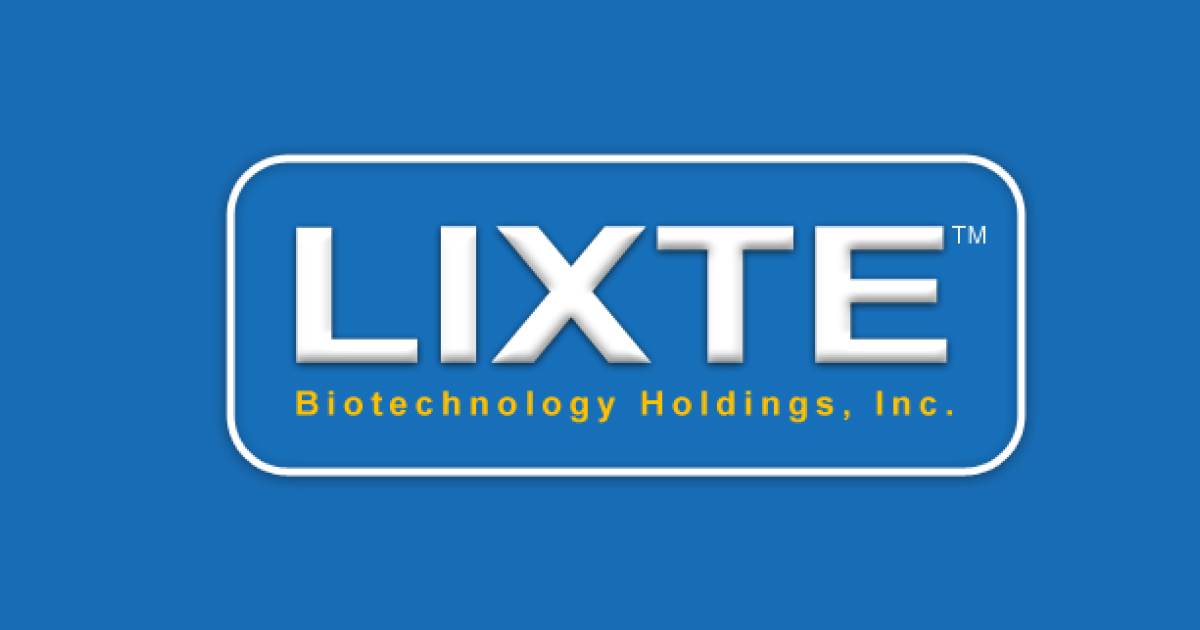 Lixte Biotechnology Holdings Inc. (LIXT:NSD) STA Research assigns a Spec Buy rating, $1.40 stock target