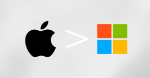 Microsoft Inches Closer to Overtaking Apple in Valuation Race