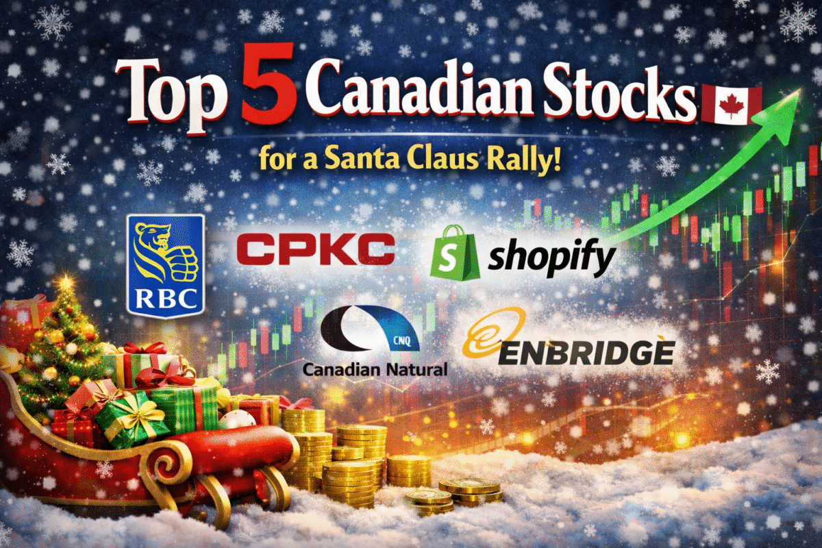 Top 5 Canadian Stocks to Shine in a Santa Claus Rally
