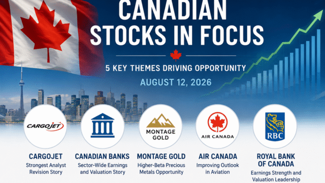 Canadian Stocks in Focus: Aug 12th, 2026