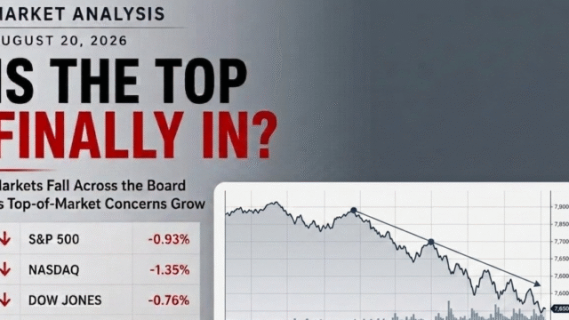 Market Analysis — August 20, 2026: Is the Market Top Finally In?