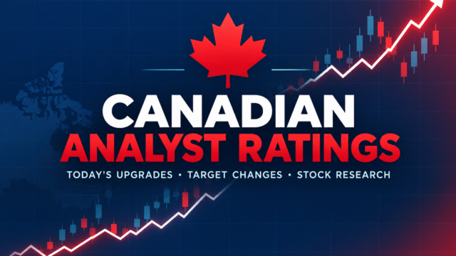 Canadian Analyst Updates: Sept 22nd, 2026