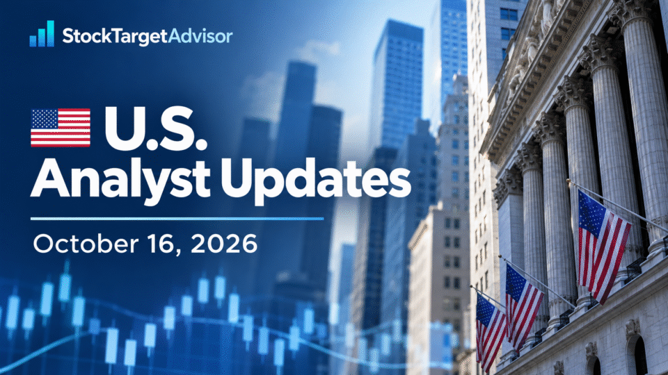 US Analyst Updates: October 16th, 2026